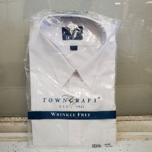 Men's Towncraft Wrinkle Free Short Sleeve Shirt